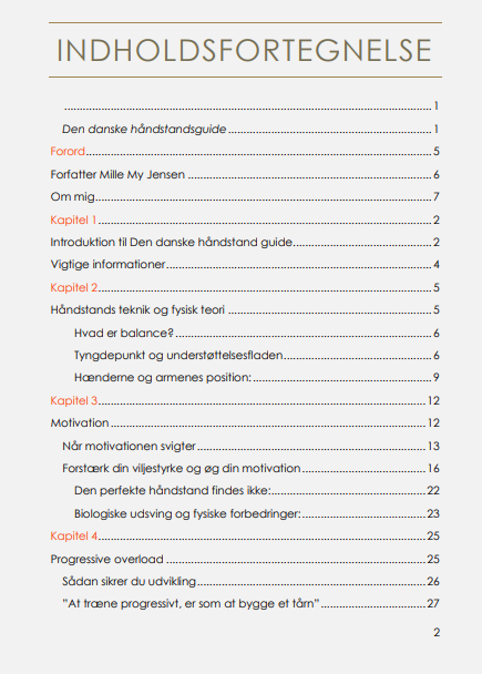 Den Danske Håndstands Guide - Af Mille My Jensen - Image 2